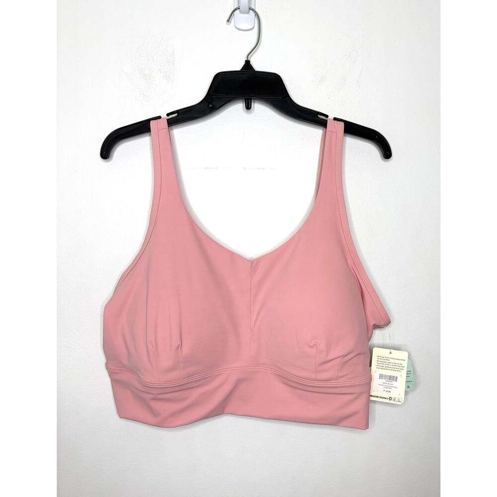 Duluth Trading Company Armachillo Cooling Longline Bra XL Pink Medium Impact